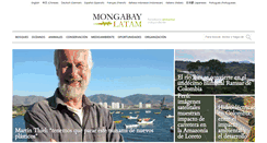 Desktop Screenshot of es.mongabay.com