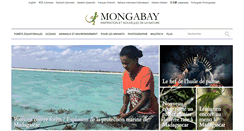 Desktop Screenshot of fr.mongabay.com