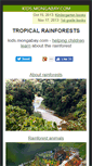 Mobile Screenshot of kids.mongabay.com
